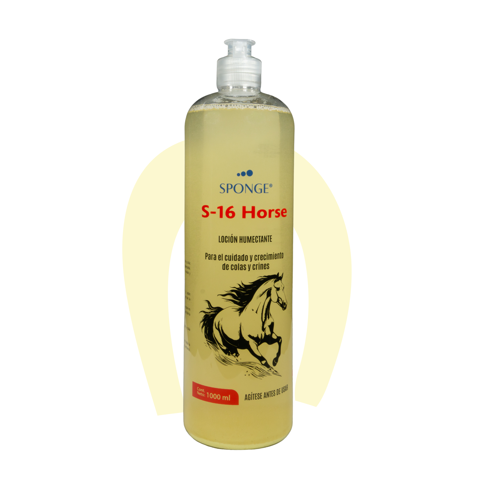 S-16 Horse, Loción Humectante para Crines y Colas, Tratamiento para Dermatomicosis